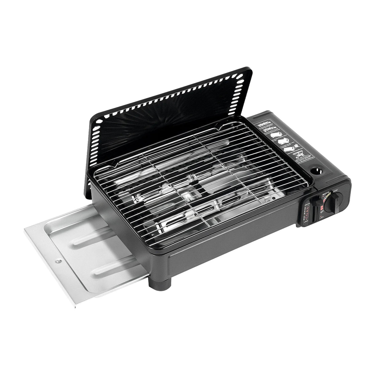Portable Camping Grill Gas Stove Butane Gas Stove For Camping, Traveling, Trekking  0.25-0.3mpa 41.5*28*11cm